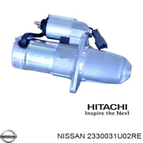 Стартер 2330031U02RE Nissan