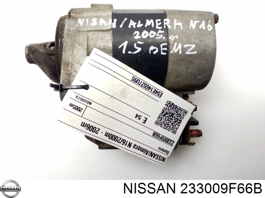 Купить 233009F66B Nissan/Infiniti Стартер