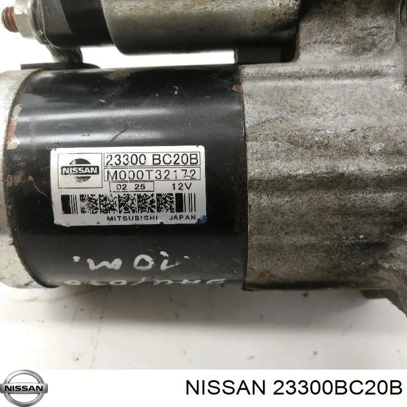 Стартер Nissan AD 06- / Juke 10-20 (1 kW/ Z=10/ аналог HITACHI (восстановленный))
