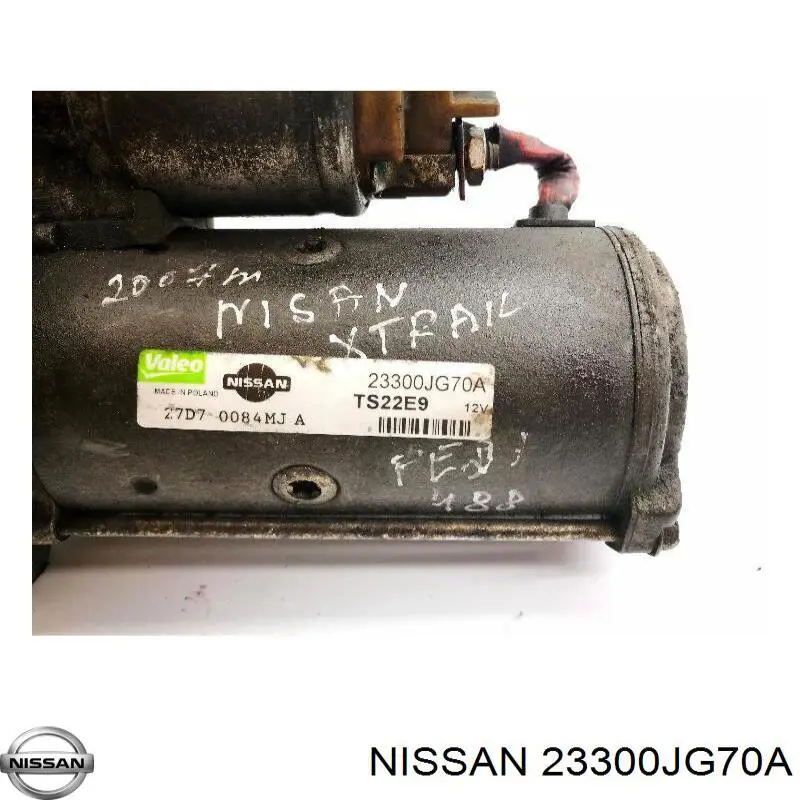 23300JG70A Nissan/Infiniti Стартер автомобиля