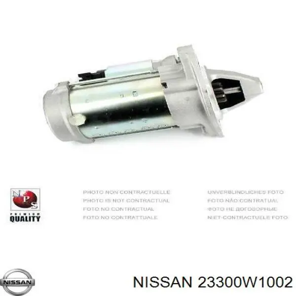 Стартер Nissan/Infiniti 23300W1011 цена, от 143.38 USD