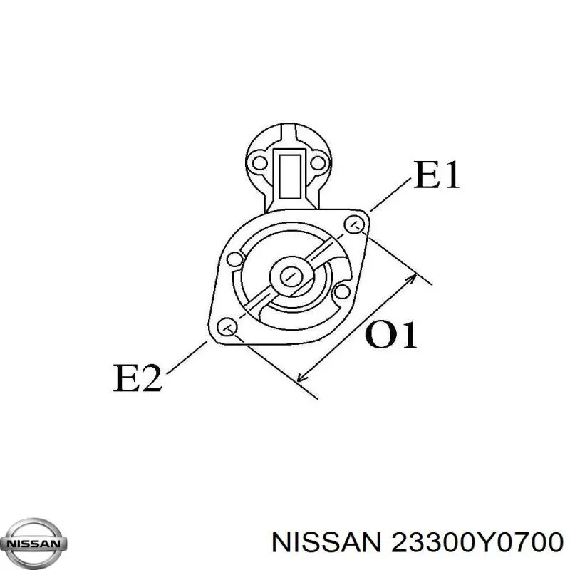 Купить 23300Y0700 Nissan/Infiniti Стартер