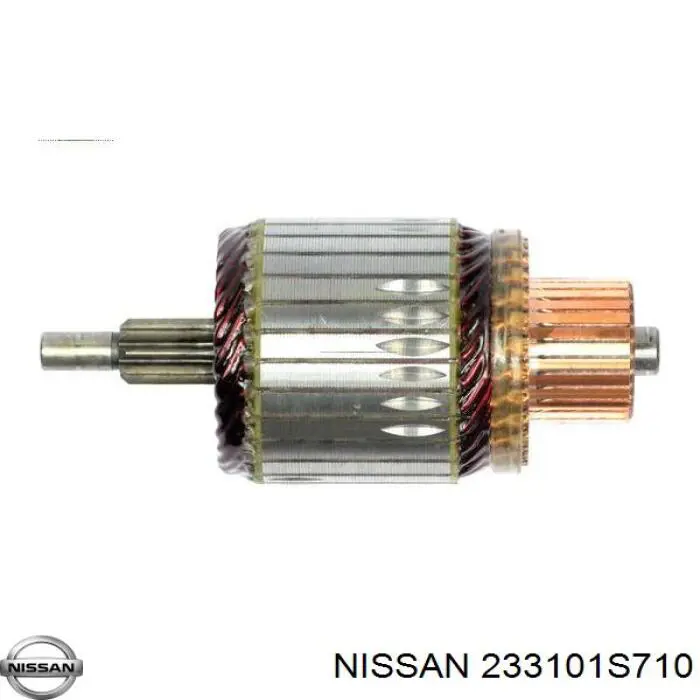 Якорь (ротор) стартера Nissan 233101S710
