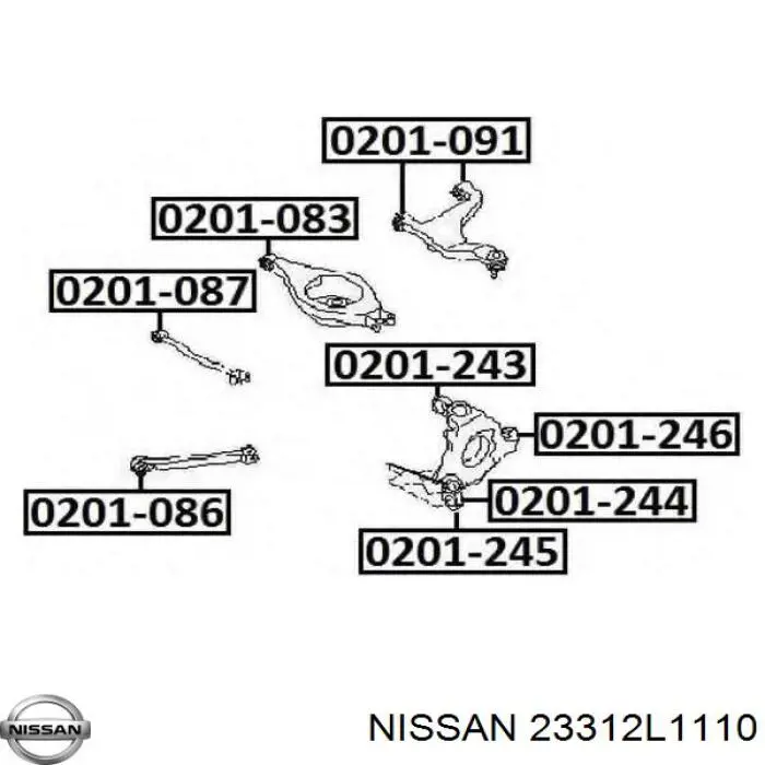  Бендикс Nissan/Infiniti 23312L1110 цена, от 8.91 USD