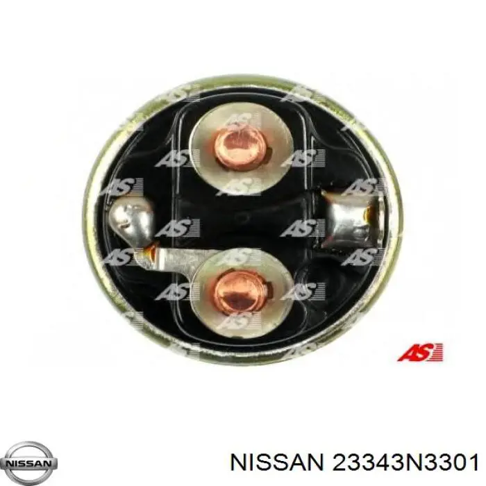 23343N3301 Nissan реле втягивающее стартера