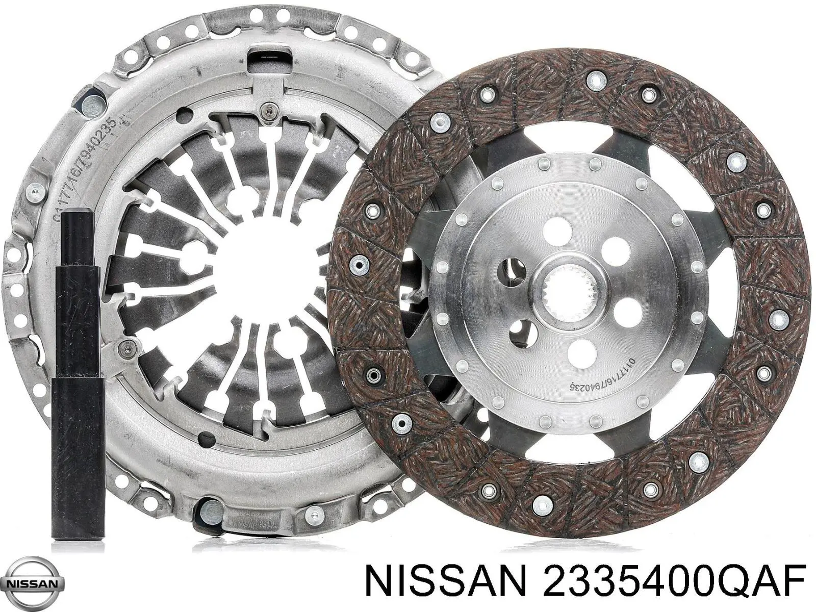 Купить 2335400QAF Nissan/Infiniti Комплект сцепления (диск, корзина, подшипник)