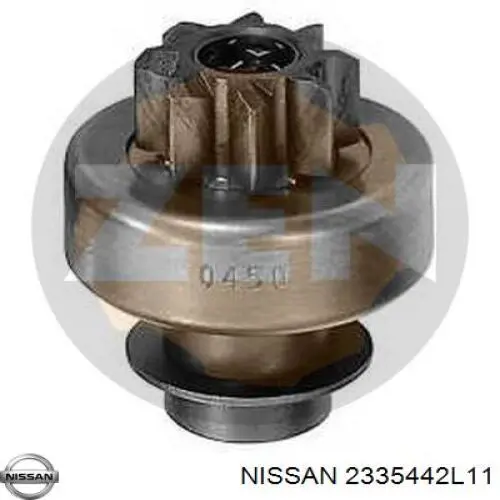 Бендикс стартера 2335442L11 Nissan