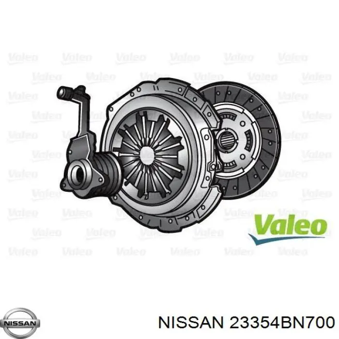 Комплект сцепления (3 части) Nissan/Infiniti 23354BN700 цена, от 144.56 USD