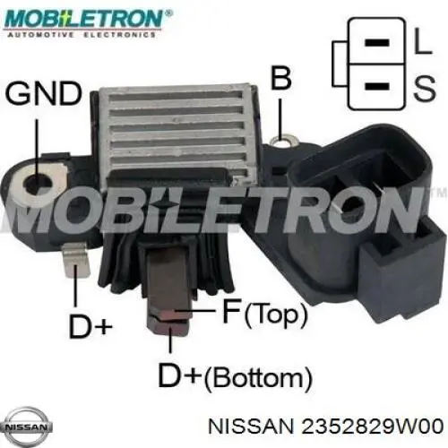 2352829W00 Nissan генератор