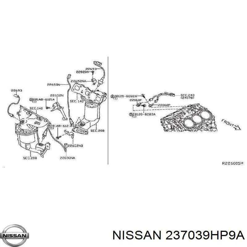  237039HP9A Nissan