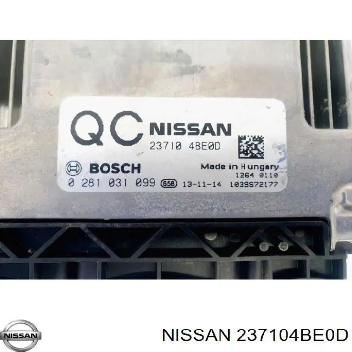  237104BE0D Nissan