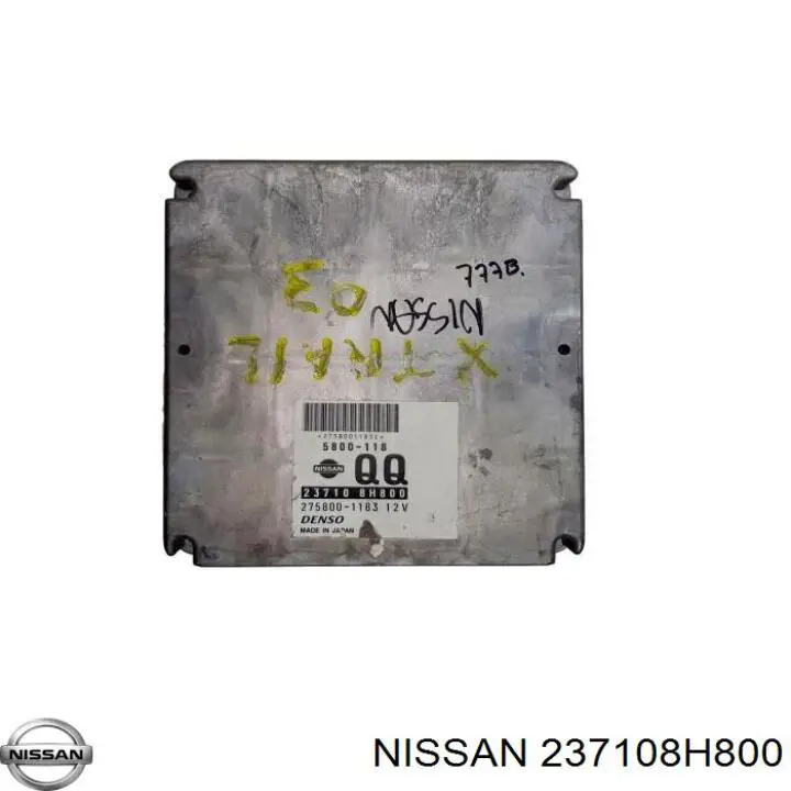 237108H801 Nissan модуль управления (эбу двигателем)