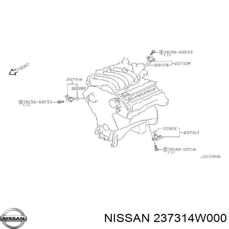  237314W000 Nissan/Infiniti