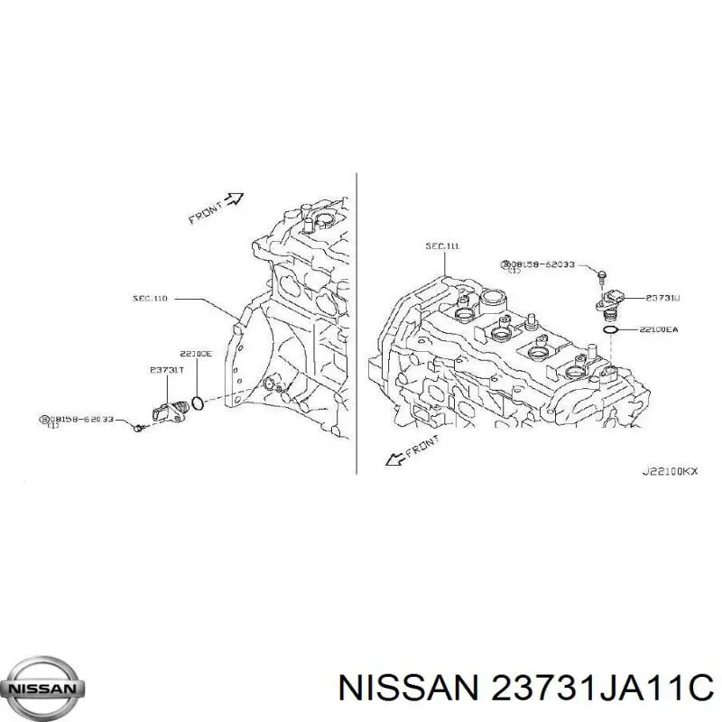  23731JA11C Nissan