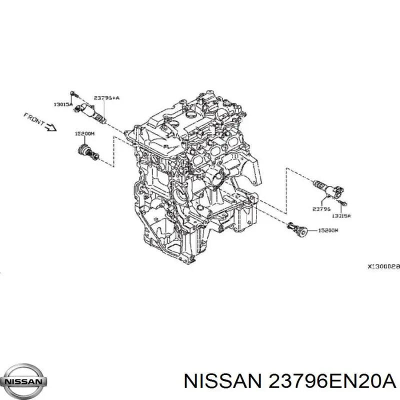 Купить 23796EN20A Nissan/Infiniti Клапан электромагнитный положения распредвала