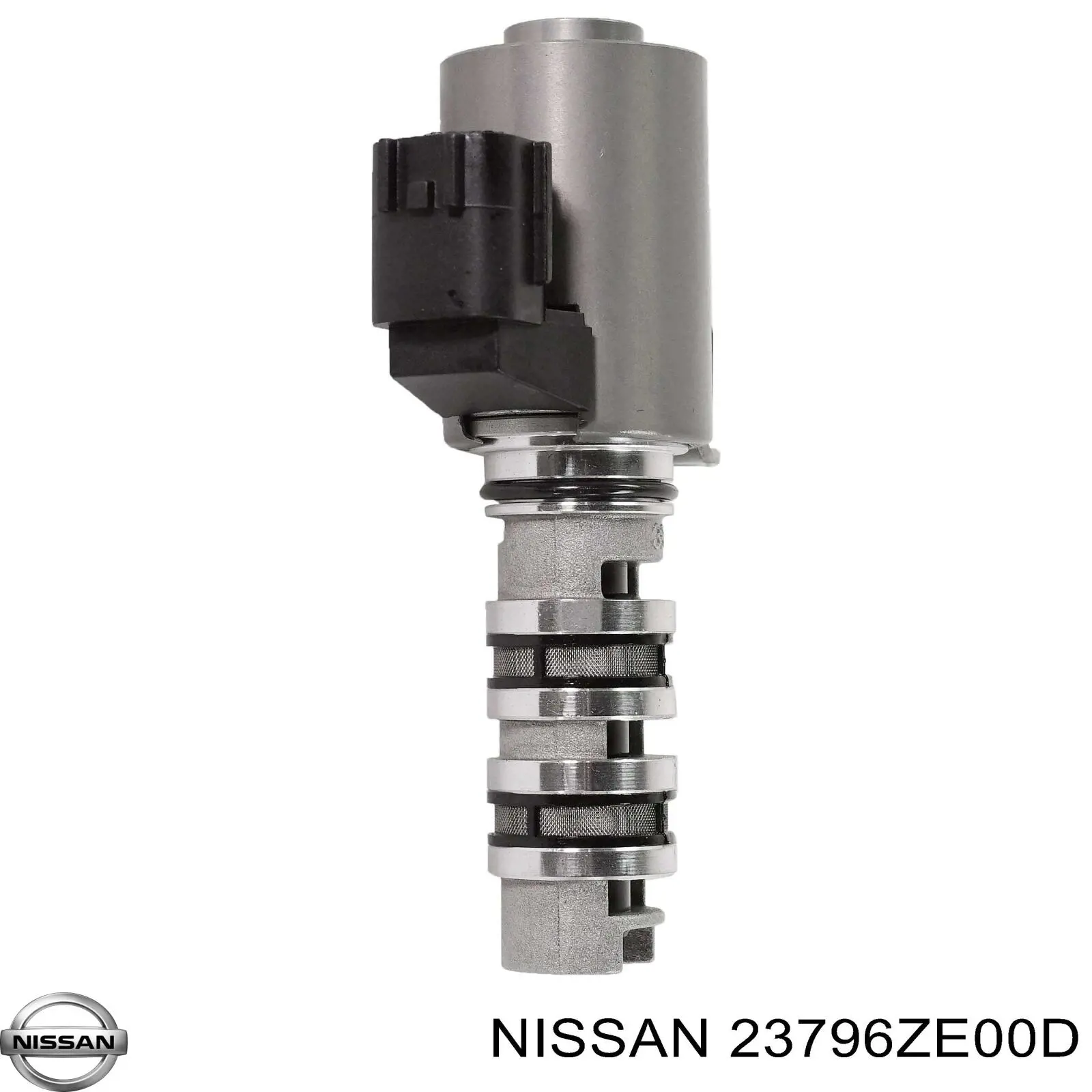 23796ZE00D Nissan válvula eletromagnética esquerda de posição (de fases da árvore distribuidora)