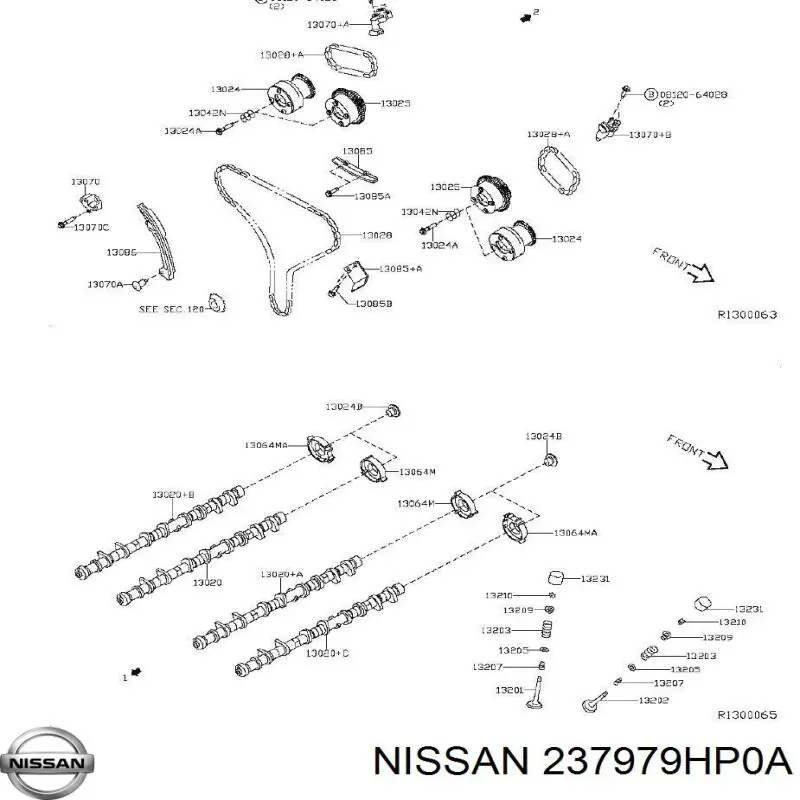 237979HP0A Nissan/Infiniti Прокладка масляного насоса