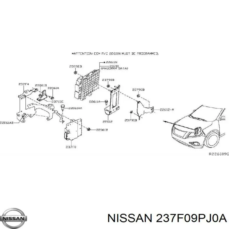 237F09PJ0A Nissan/Infiniti Модуль управления (ЭБУ) клапанами