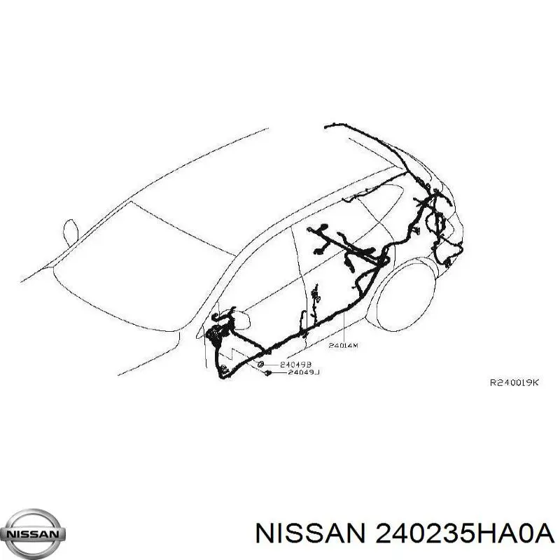  240235HA0A Nissan