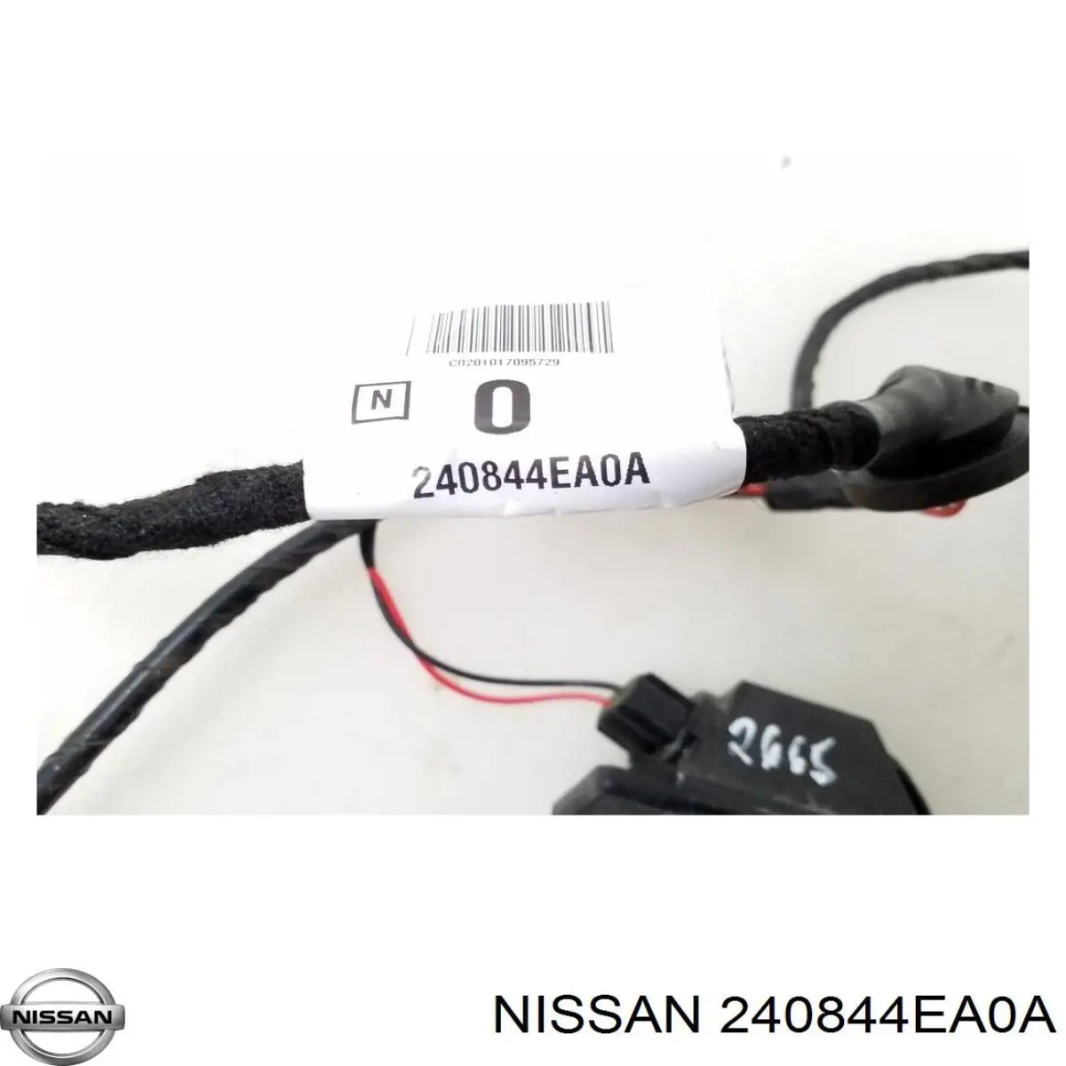 Фонарь освещения номерного знака Nissan/Infiniti 240844EA0A