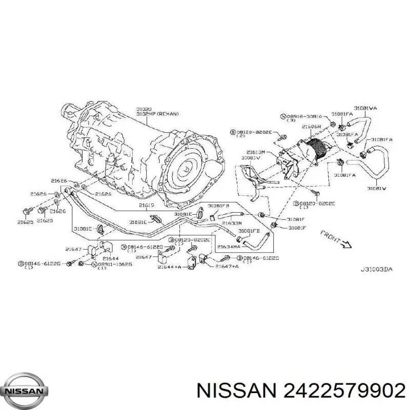  2422579902 Nissan/Infiniti