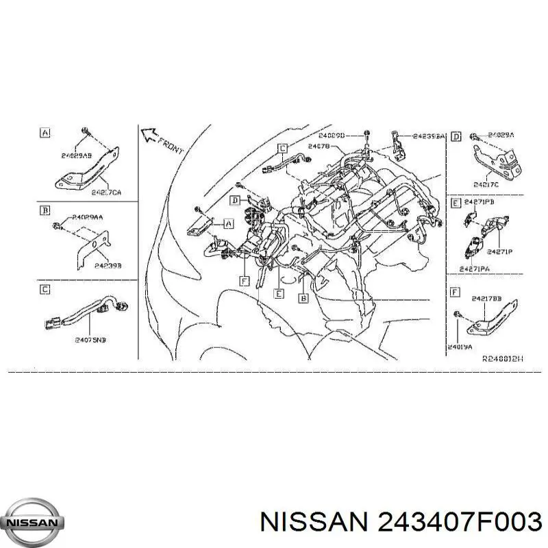 243407F003 Nissan 