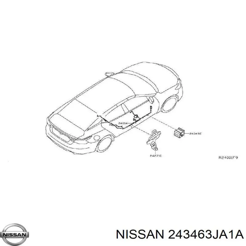  Nissan/Infiniti 243463JA1A цена, от 15.51 USD