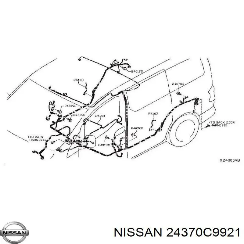 Купить 24370C9921 Nissan/Infiniti 