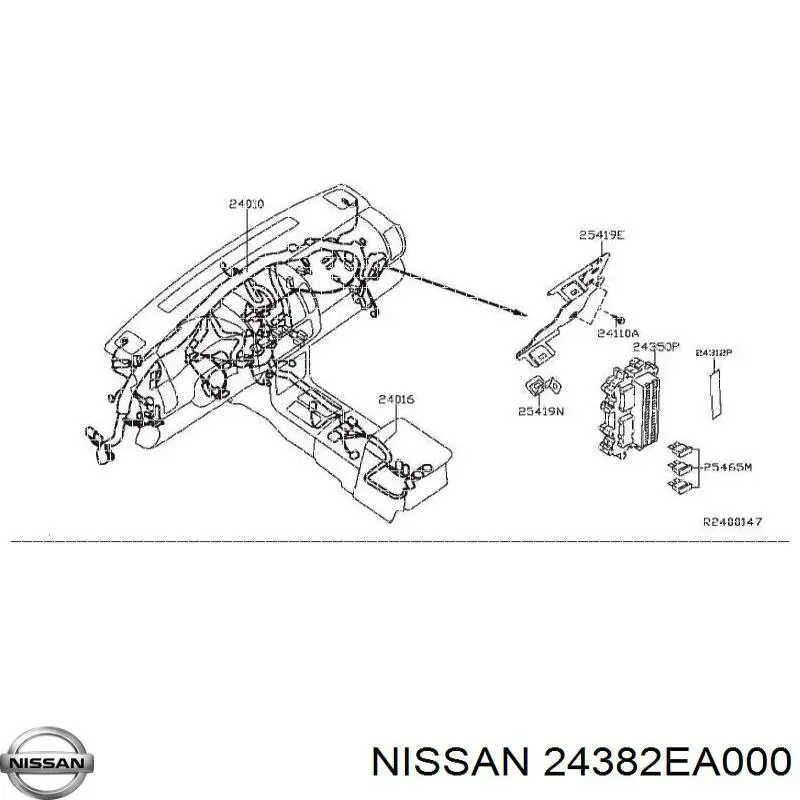  Nissan/Infiniti 24382EA000 цена, от 17.32 USD