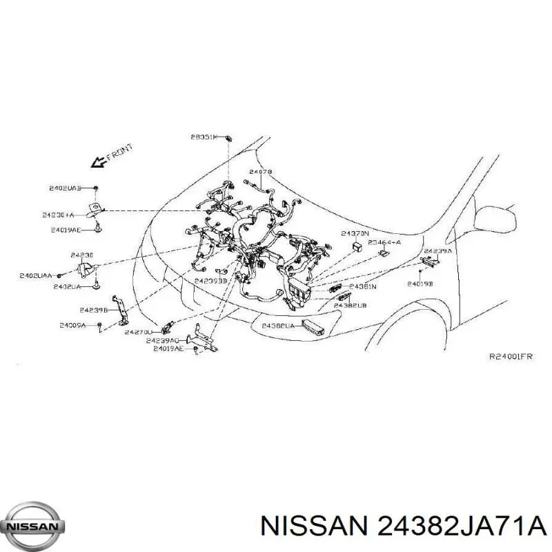 Купить 24382JA71A Nissan/Infiniti 