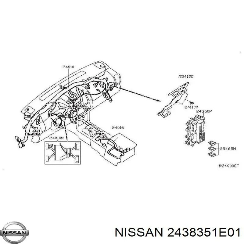  2438351E01 Nissan