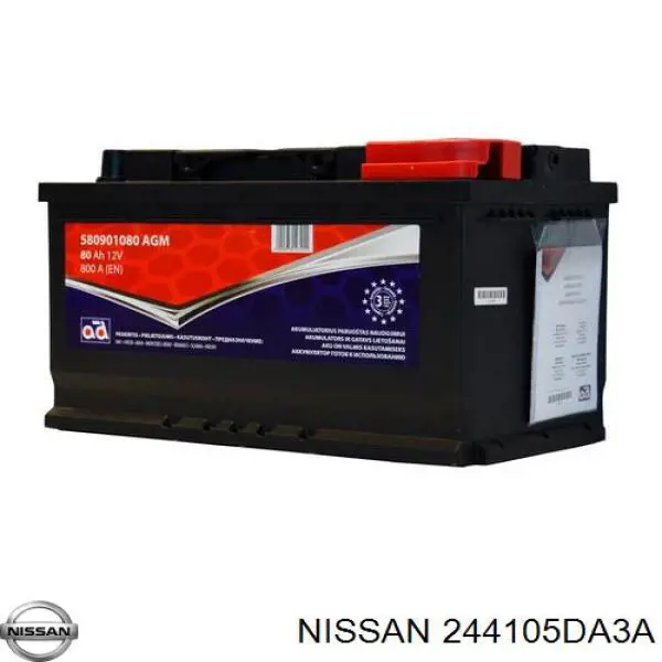 Аккумулятор 244105DA3A Nissan/Infiniti
