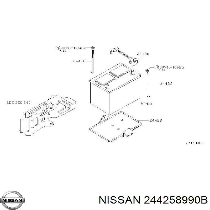 244258990B Nissan 