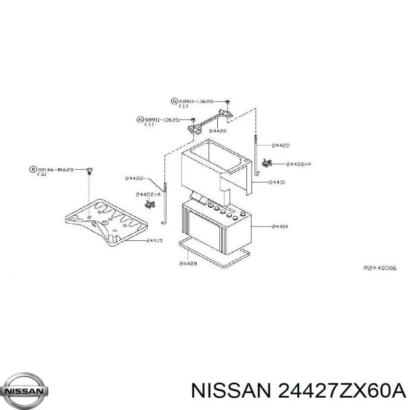  24427ZX60A Nissan