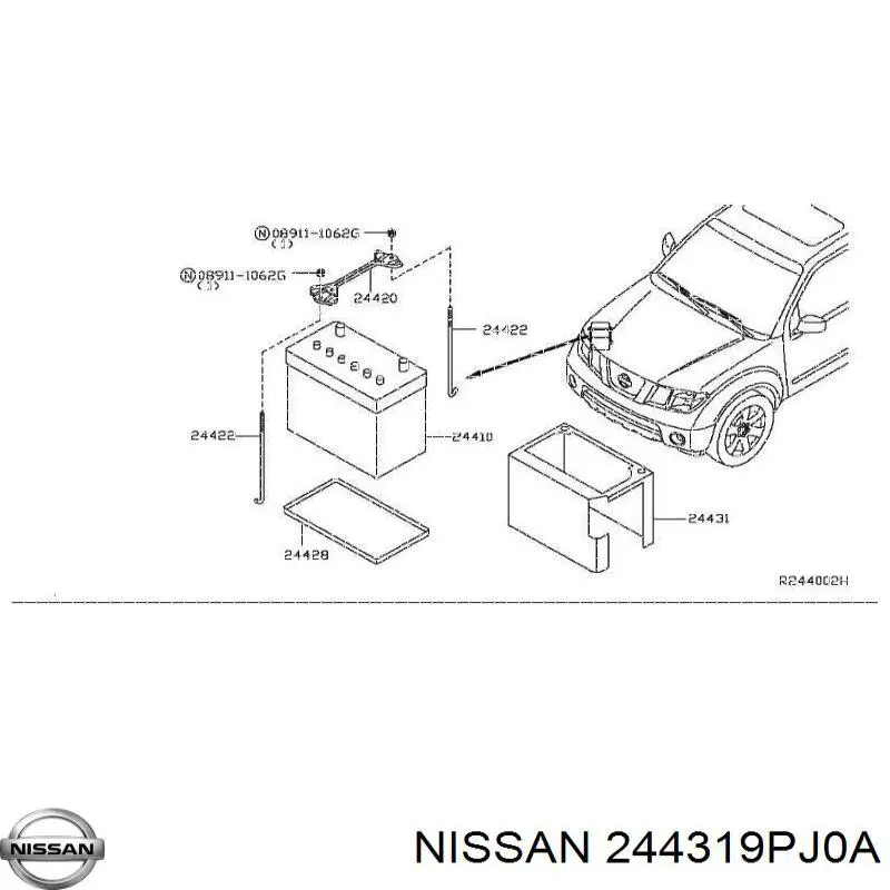  244319PJ0A Nissan