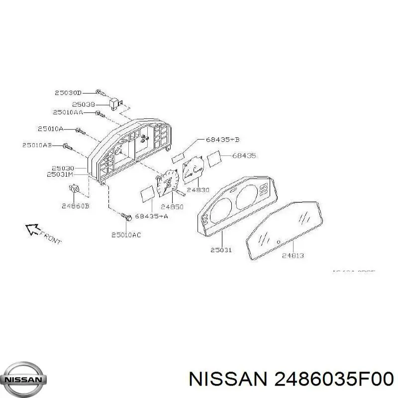 2486035F00 Nissan/Infiniti 