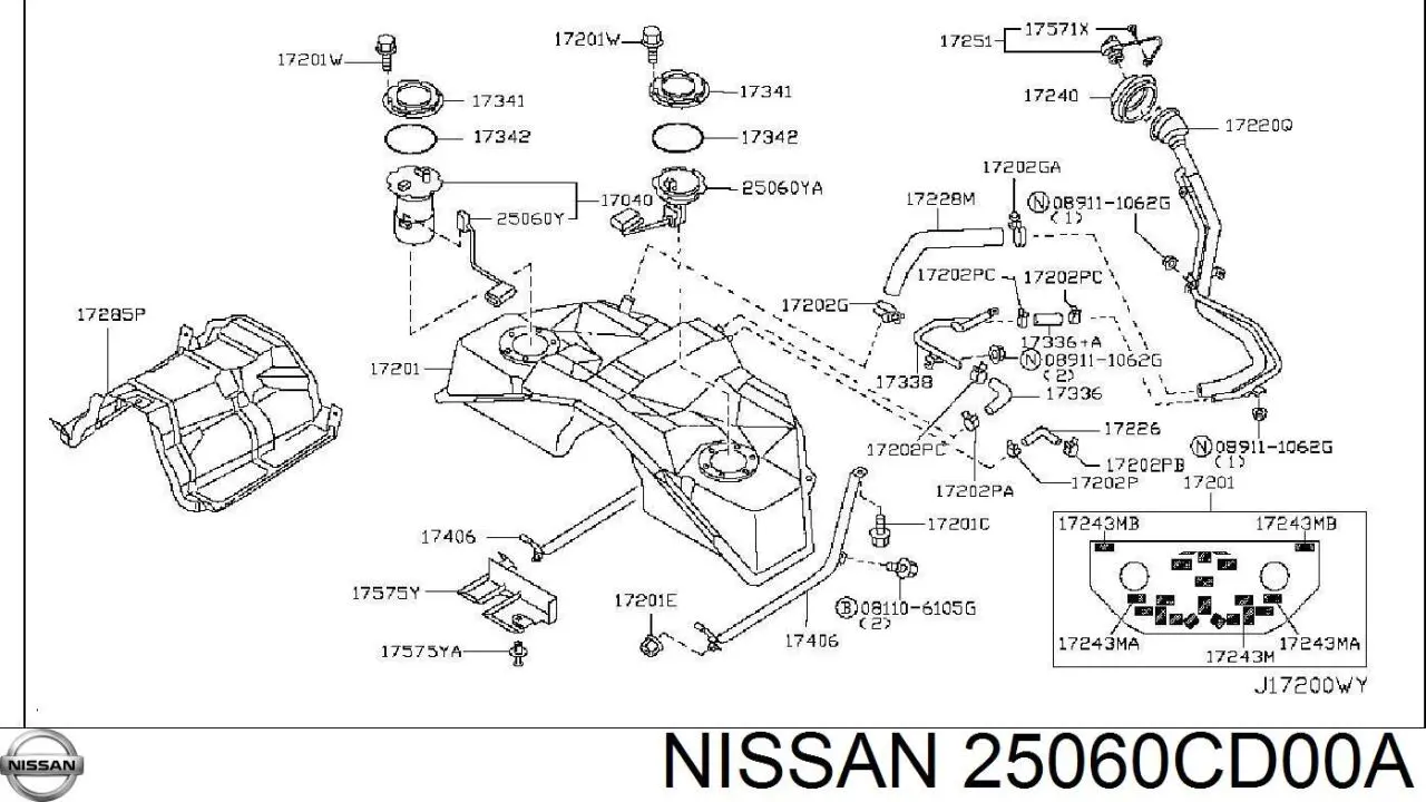 25060CD00A Nissan/Infiniti 