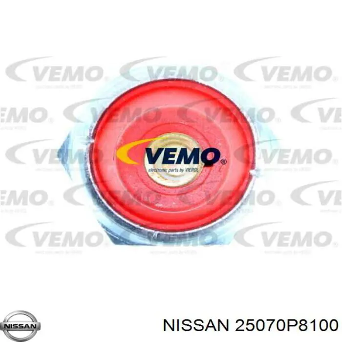 25070P8100 Nissan датчик давления масла