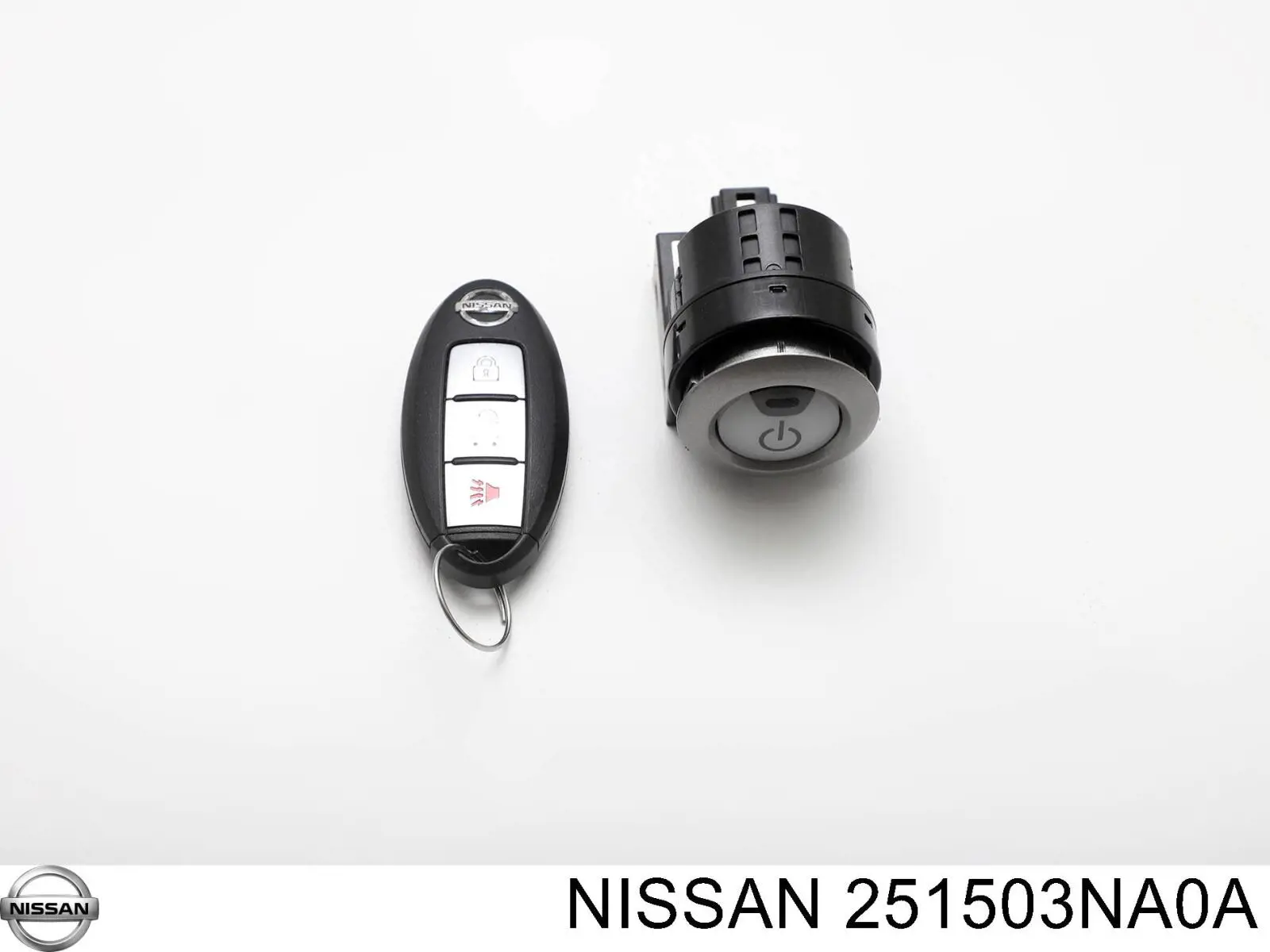 Кнопка запуска двигателя на Nissan LEAF ZE0