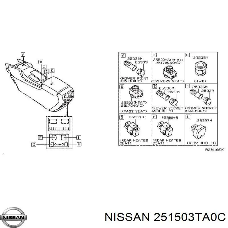 251503TA0C Nissan/Infiniti 