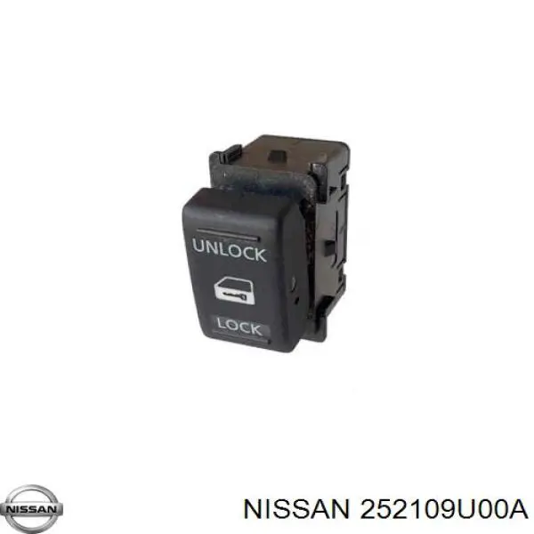 Купить 252109U00A Nissan/Infiniti Выключатель центрального замка