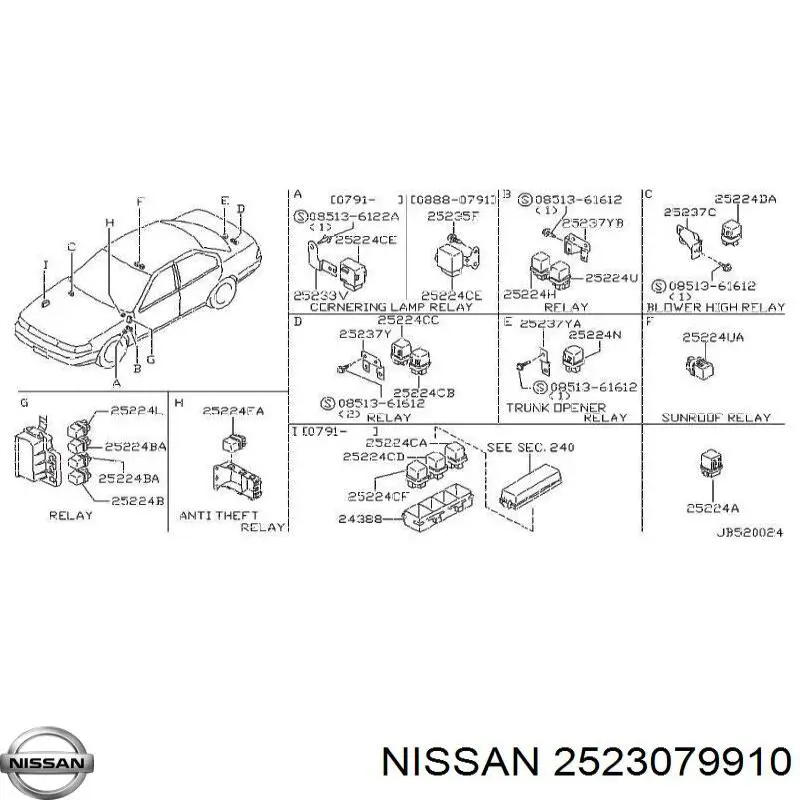  Nissan/Infiniti 2523079910 цена, от 30.82 USD