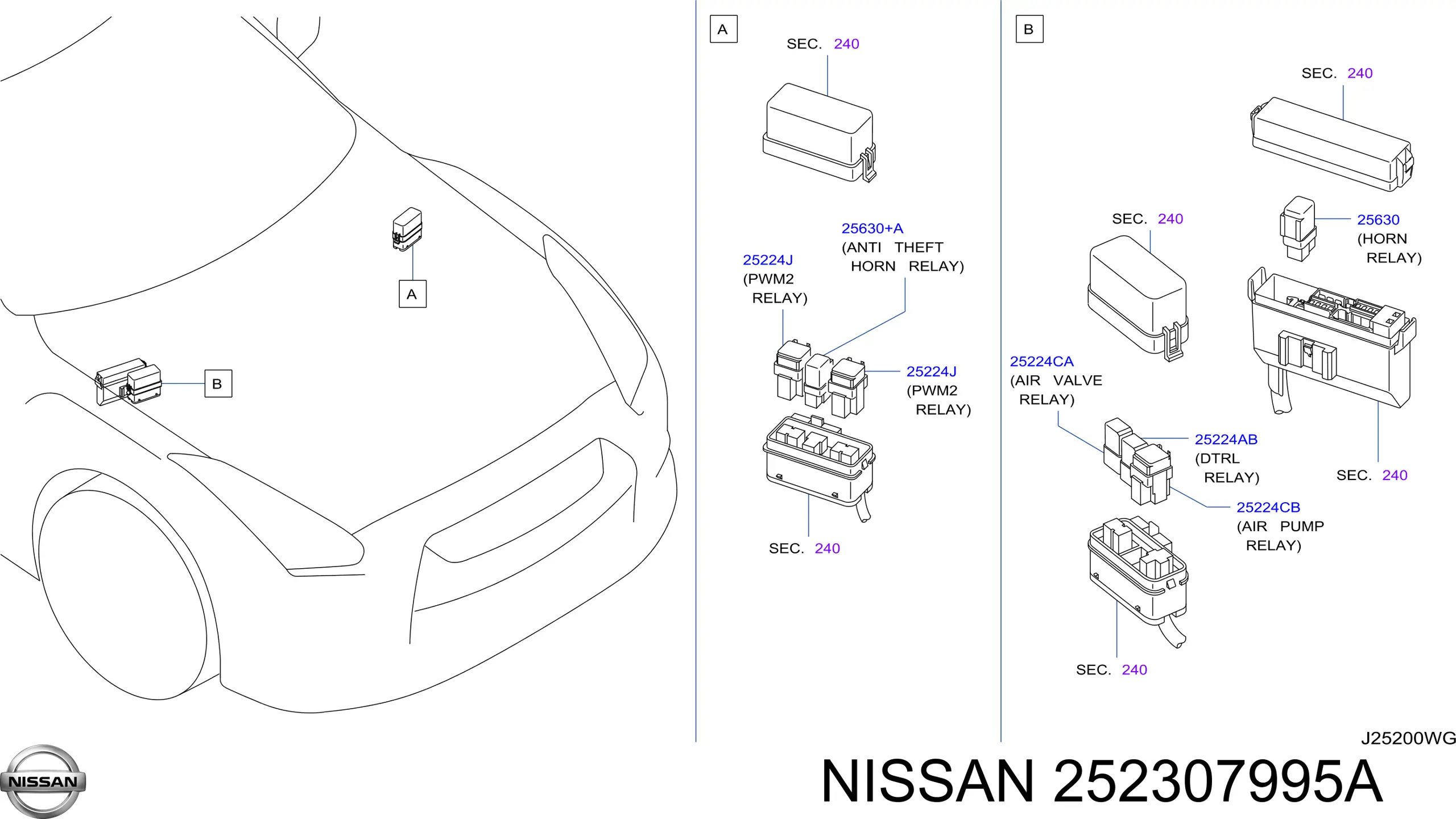  Nissan/Infiniti 252307995A