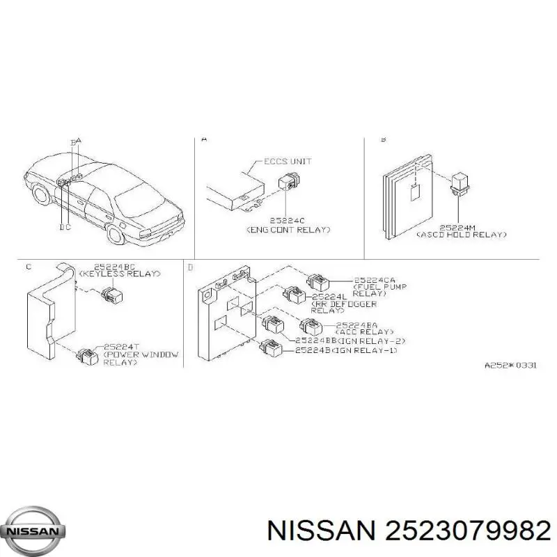  2523079982 Nissan/Infiniti