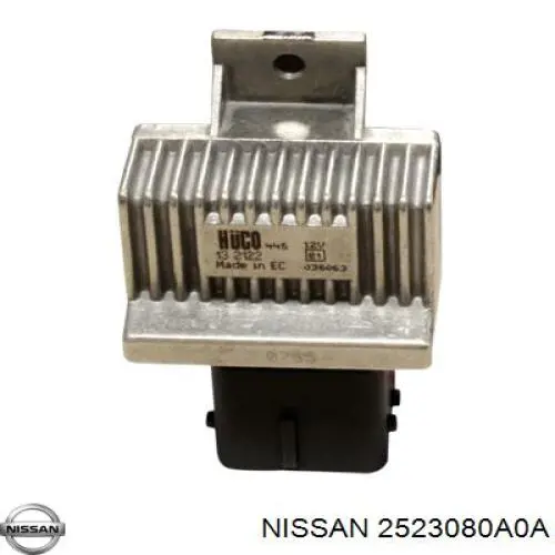 2523080A0A Nissan relê das velas de incandescência
