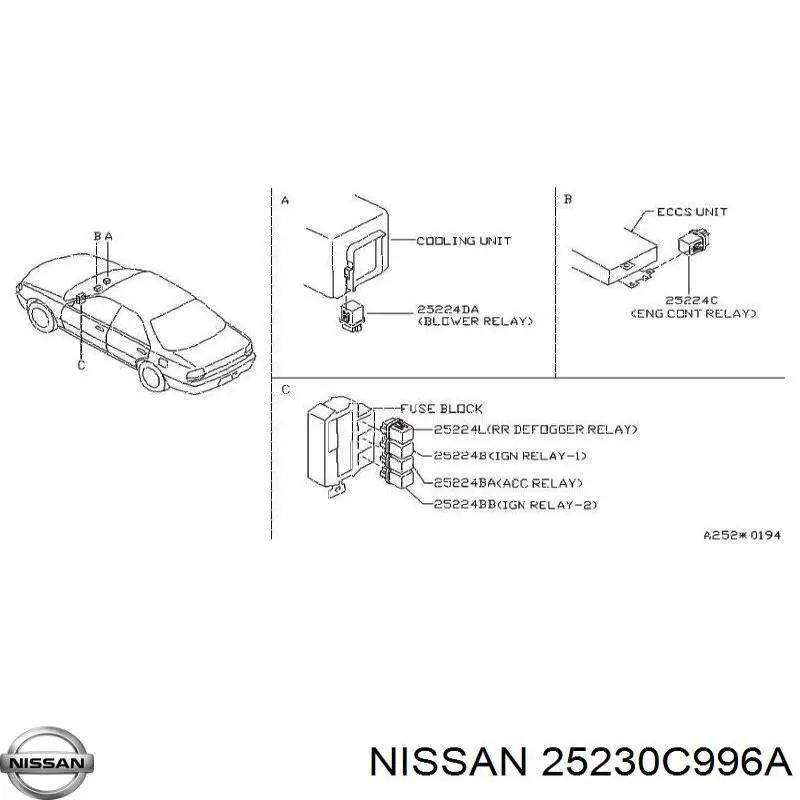 25230C996A Nissan/Infiniti 