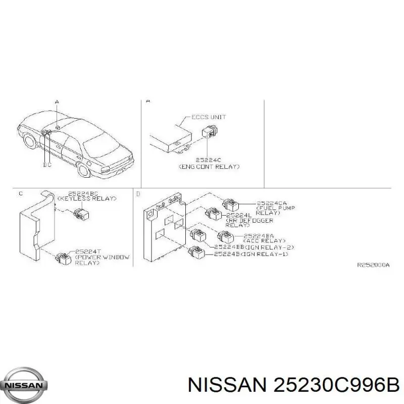  25230C996B Nissan/Infiniti