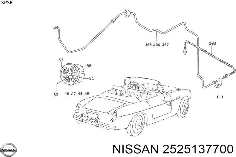 Датчик указателя температуры охлаждающей жидкости Nissan/Infiniti 2525137700 цена, от 11.95 USD
