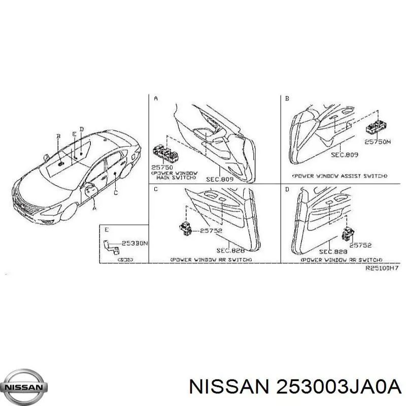  Nissan/Infiniti 253003JA0A