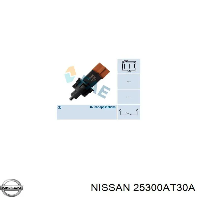 Купить 25300AT30A Nissan/Infiniti Лягушка стоп сигнала
